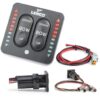 Lenco LED Indicator Integrated Tactile Switch Kit with Pigtail-0