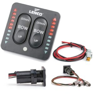 Lenco LED Indicator Integrated Tactile Switch Kit with Pigtail-0