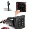 LED Indicator Tactile Trim Tab Switch Kit 36" Pigtail sixcow-1