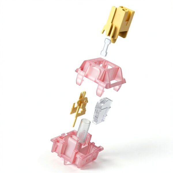 Outemu Honey Peach/Lime Switch V3 PAKJEL Linear/Tactile 110PCS-4