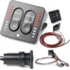 LED Indicator Tactile Trim Tab Switch Kit 36" Pigtail sixcow-0
