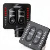 LED Indicator Tactile Trim Tab Switch Kit 36" Pigtail sixcow-2