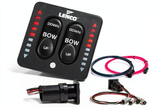 LED Indicator Tactile Switch Kit Pigtail – Lenco Marine Actuator IP54-1
