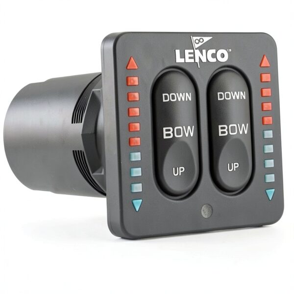 Lenco LED Indicator Integrated Tactile Switch Kit with Pigtail-1