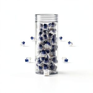 Kailh Box Navy Mechanical Switch Set 110PCS 75g Clicky Tactile-0