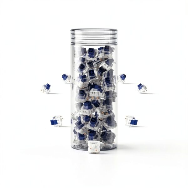 Kailh Box Navy Mechanical Switch Set 110PCS 75g Clicky Tactile-0