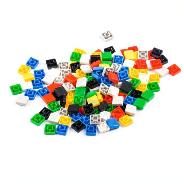Tactile Push Button Switch Cap A14 12x12x7.3mm 7 Color Kit Arduino-3