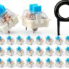 Mechanical Keyboard Keys Set 62pcs Tool SpaceWings Blue Switch-6