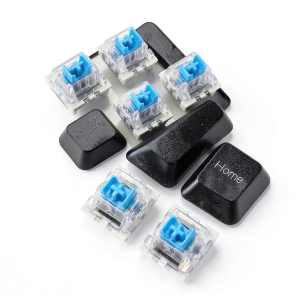 Mechanical Keyboard Switches Blue Clicky 45PCS SynHHergyx Switches-6