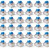 Blue Keyboard Switches Deftomo Clicky Tactile DIY Kit 50pcs-0