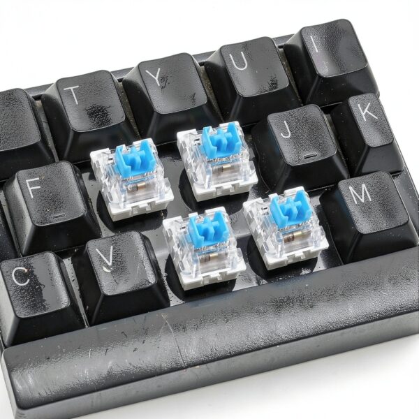 Keyboard Switches 50pcs Blue Tactile Mechanical by Zyghjort Dustproof-5